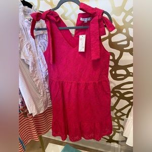 Hot pink NWT joy joy dress